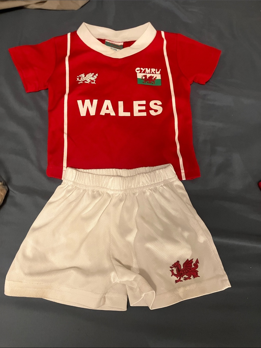 Wales Football Set - Red & White